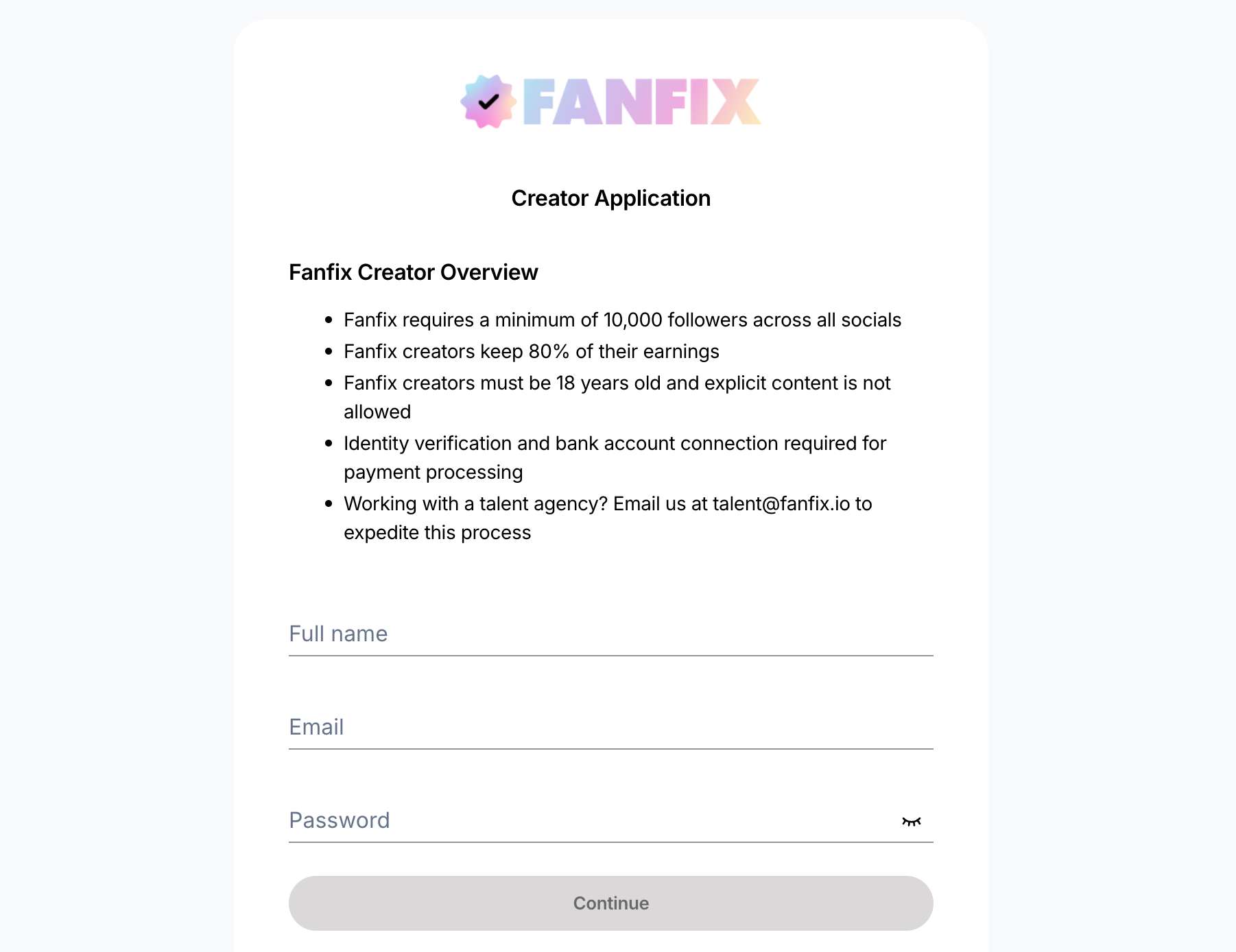 fanfix 申请