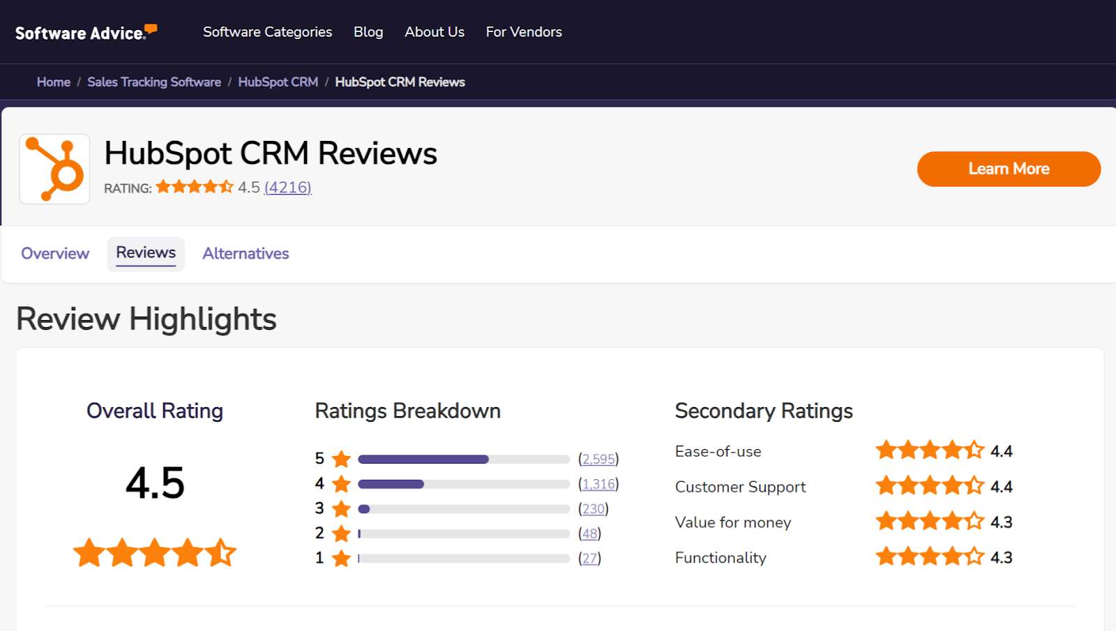 HubSpot CRM 评分